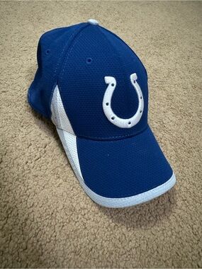 NFL New Era Blue and White Fitted Cap